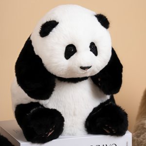 Игрушка-панда в сидячей позе · "Голай Хуа mini"