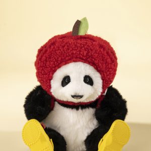 Шарнирная игрушка-панда · Го Лай Хуа mini (версия с яблоком)
