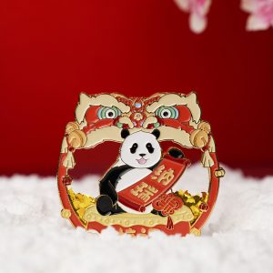 Металлический магнит с жидким песком · Фу Бао